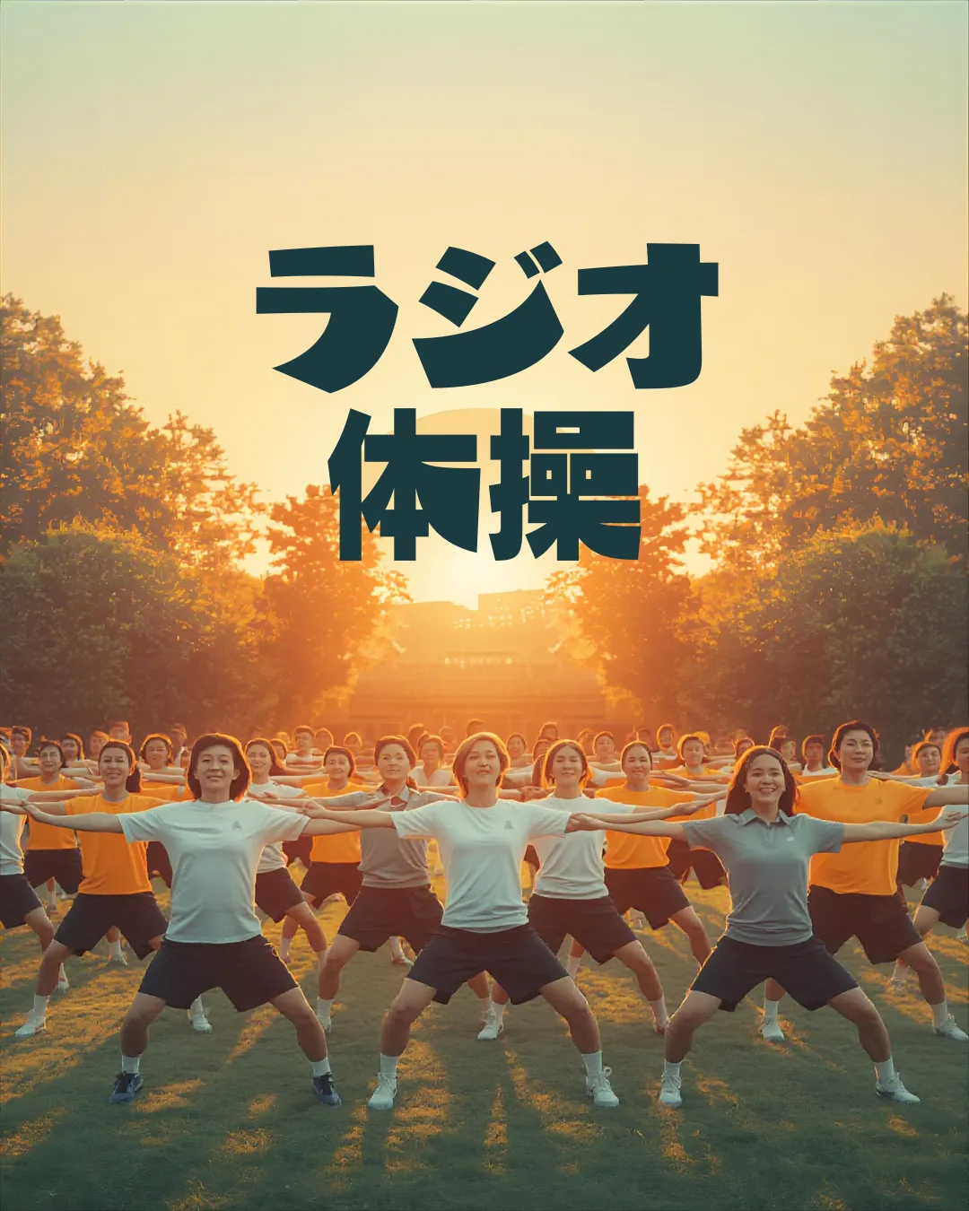 背中を鍛えるための胸を張ってラジオ体操と肩甲骨を寄せ肩を下げて力を抜く実践ガイド